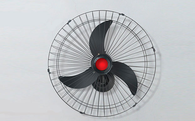 Foto ilustrativa dos ventiladores Clima Flex utilizado em um galpão